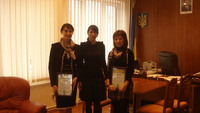 Начальник ГНИ Приморского района г. Одессы на встрече с представителями СМИ.